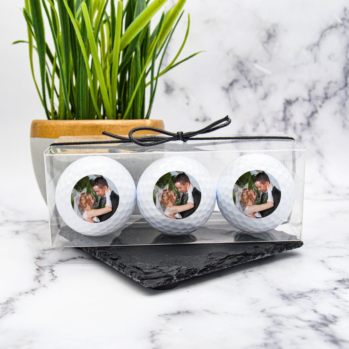 Add Your Photo Golf Balls (Circle Photo)