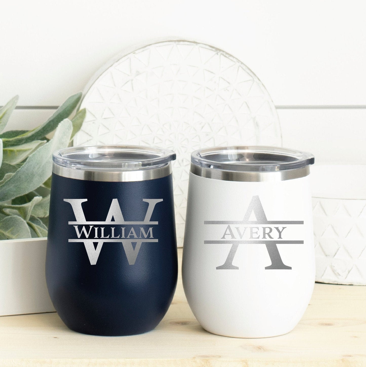 Personalized Tumbler | Name Wine Tumbler | Monogram Tumbler | Engraved Cup | Custom Tumbler | Monogrammed Tumbler | Engraved Tumbler | Wine