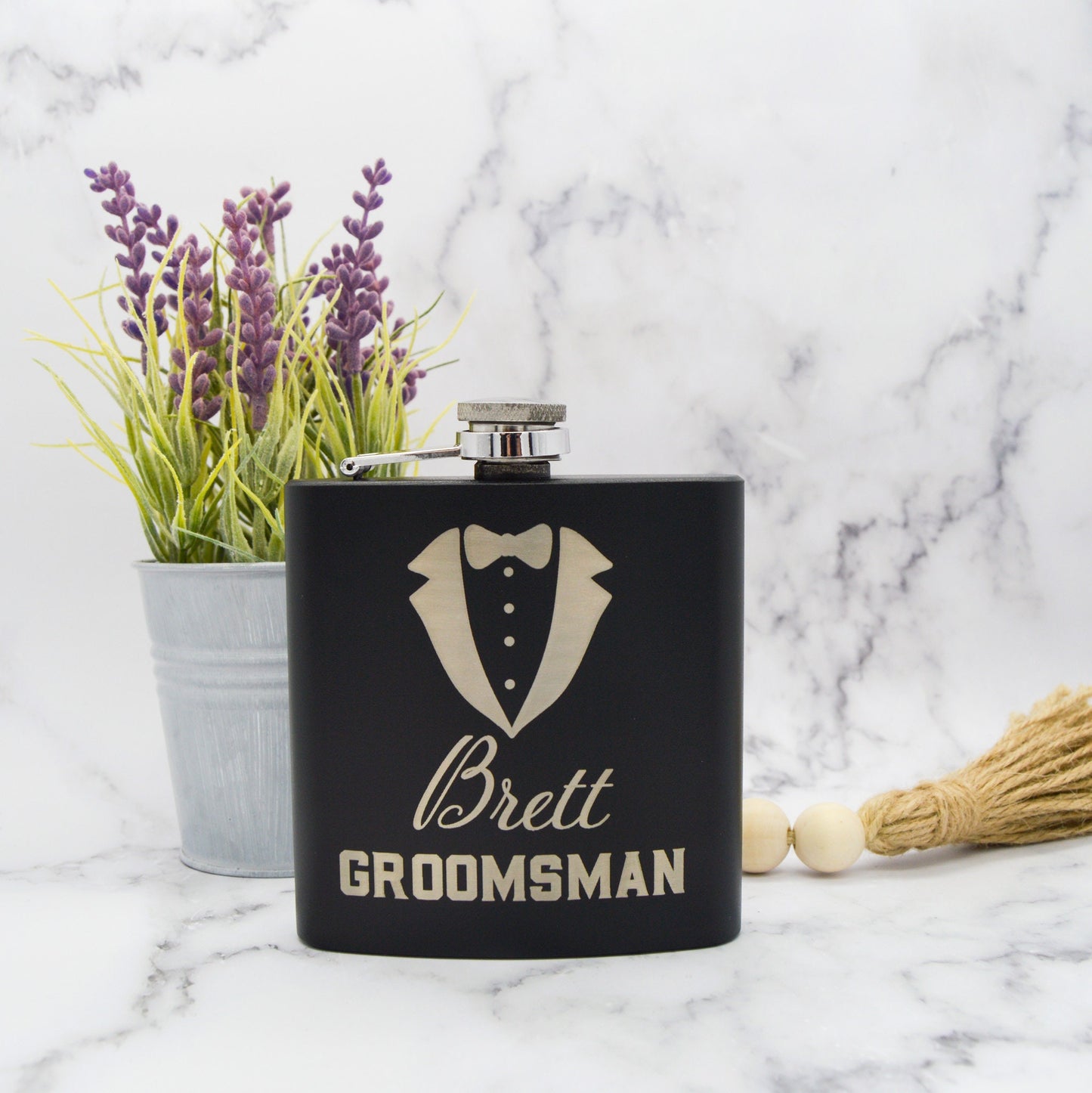 Best Man Hip Flask, Personalized Groomsman Flasks, Groomsman Gift, Flask For Groomsmen, Engraved Flask, Wedding Flask, Groomsmen Gifts