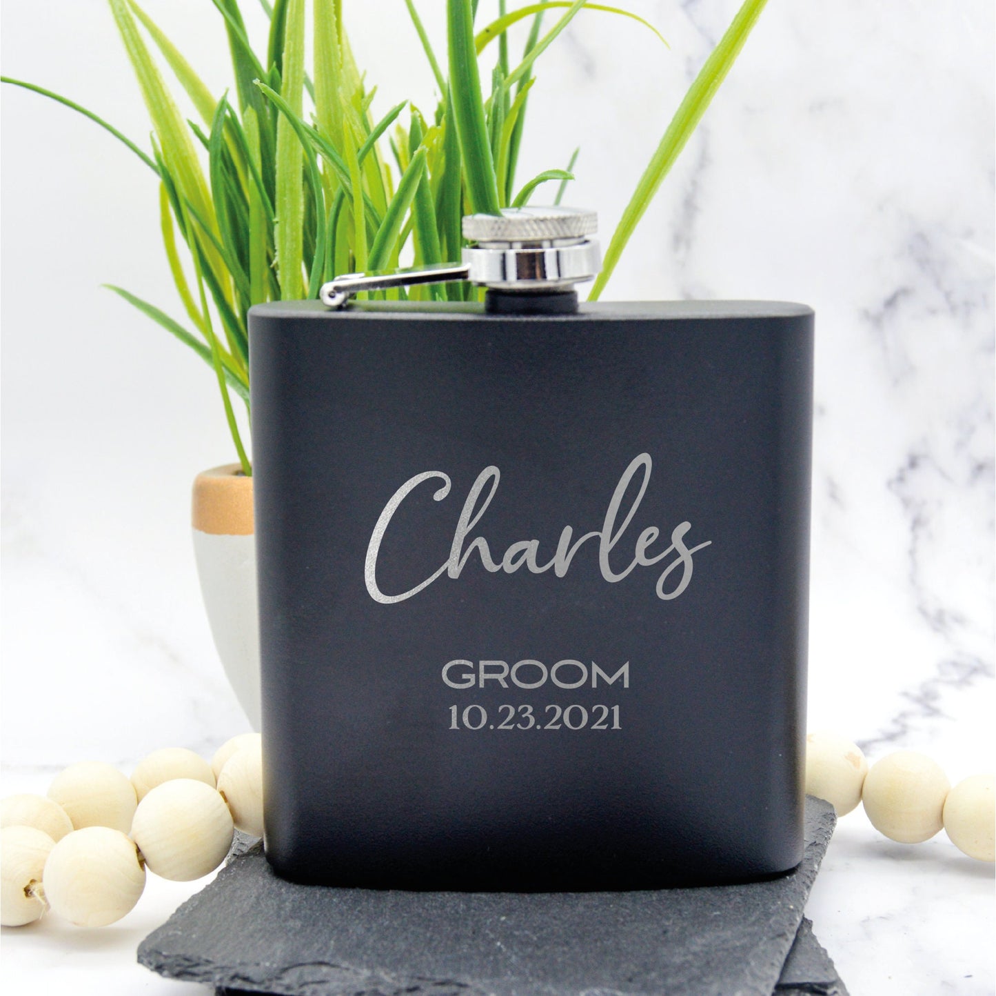 Personalized Groomsman Flasks | Groomsman Gift | Flask For Groomsmen | Engraved Flask | Wedding Flask | Personalized Flask | Flask For Men