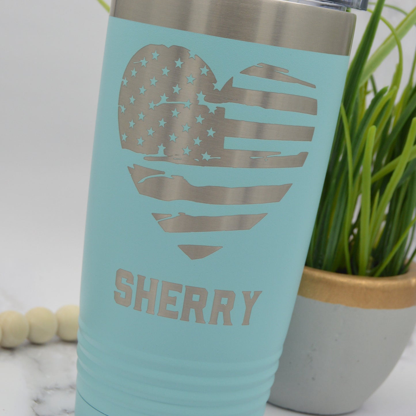 American Flag Tumbler, 4th of July Tumbler, Flag Tumbler, USA Flag Tumbler, Patriotic Tumbler, 4th of July Gift, Personalized Tumbler