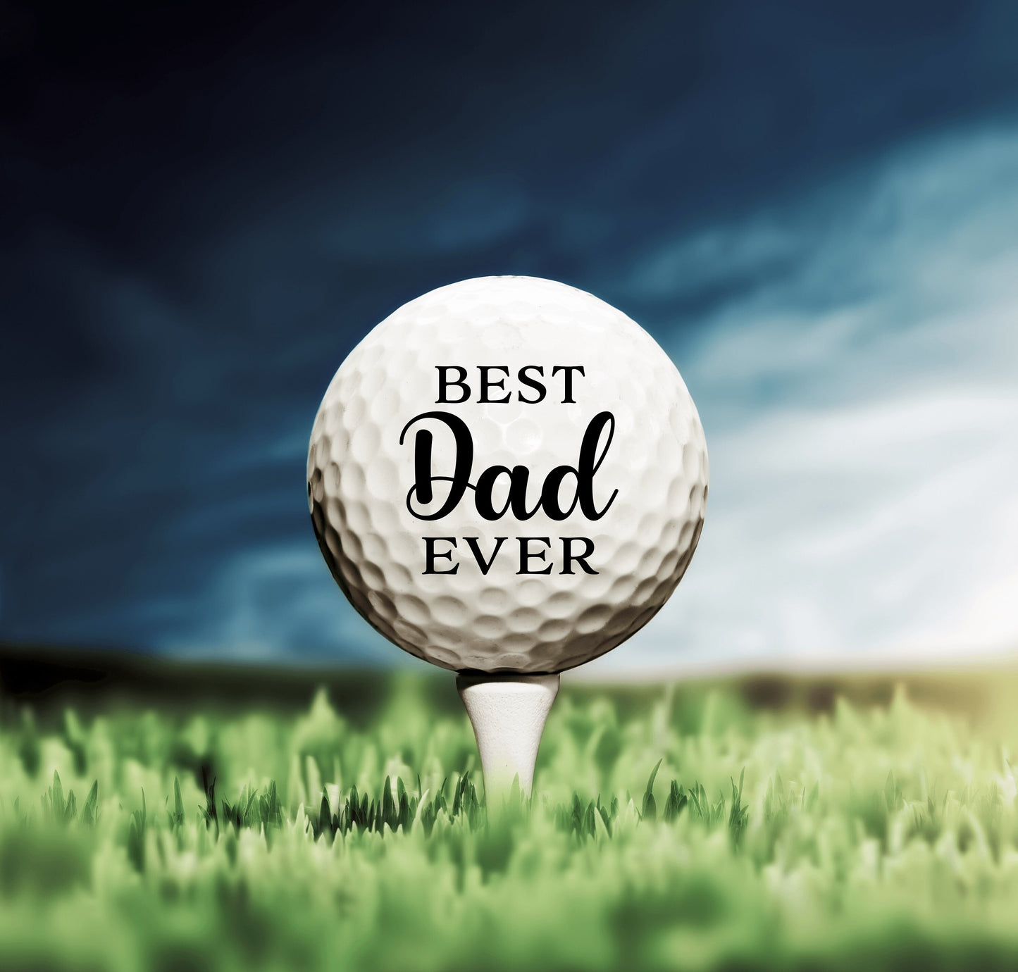 Dad Golf Ball, Custom Golf Balls, New Dad Gift, Golf Gift, Best Dad Ever, Fathers Day Golf Gift, Fathers Day Gifts, Sports Gifts For Him #0044