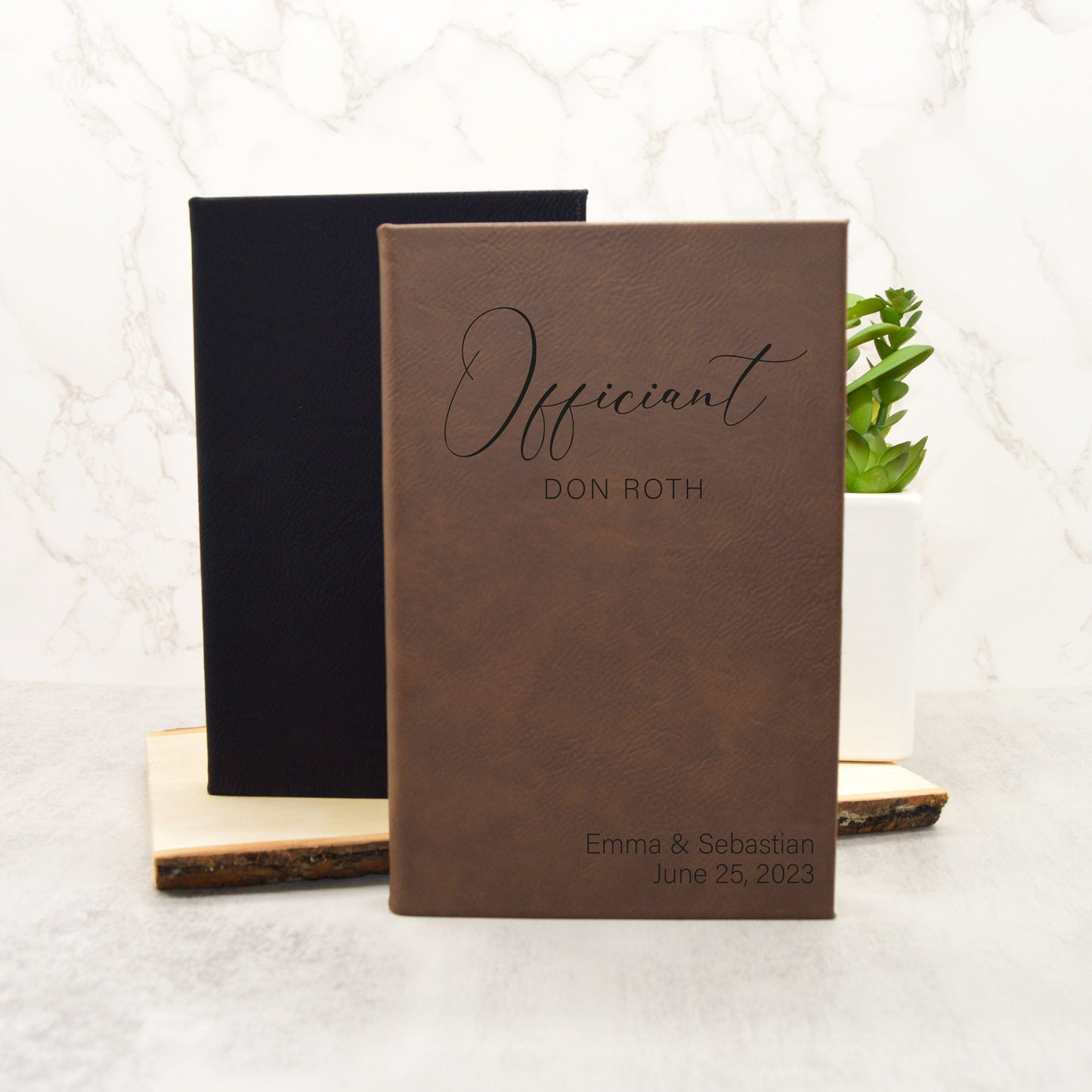 Officiant Gift, Officiant Journal, Wedding Journal, Personalized Journal, Custom Journal, Officiant Proposal, Pastor Gift, Wedding Officiant