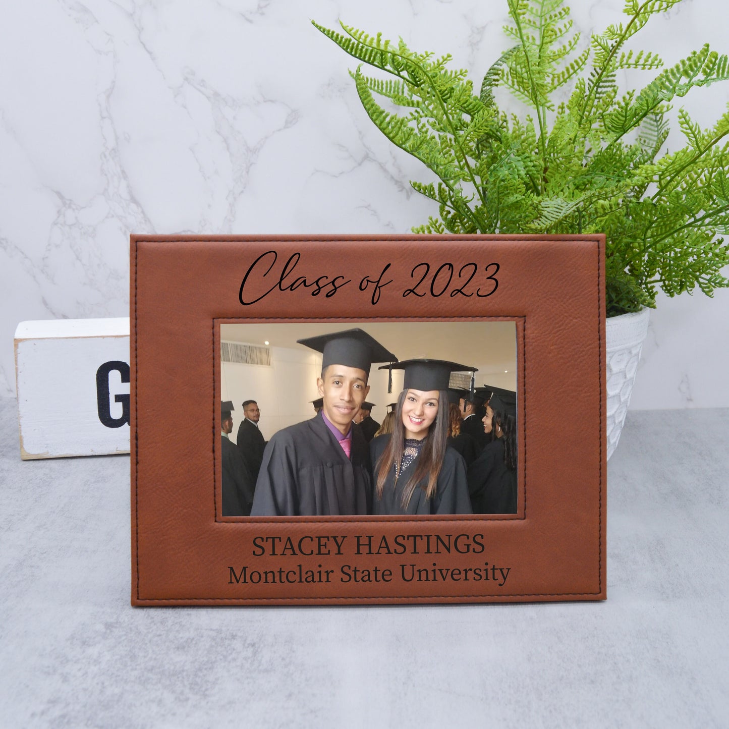 Graduation Frame, Graduation Gifts, High School Grad, 4x6 Frame, Gift for Graduate, Personalized Frame, Picture Frame, Masters Degree Gift