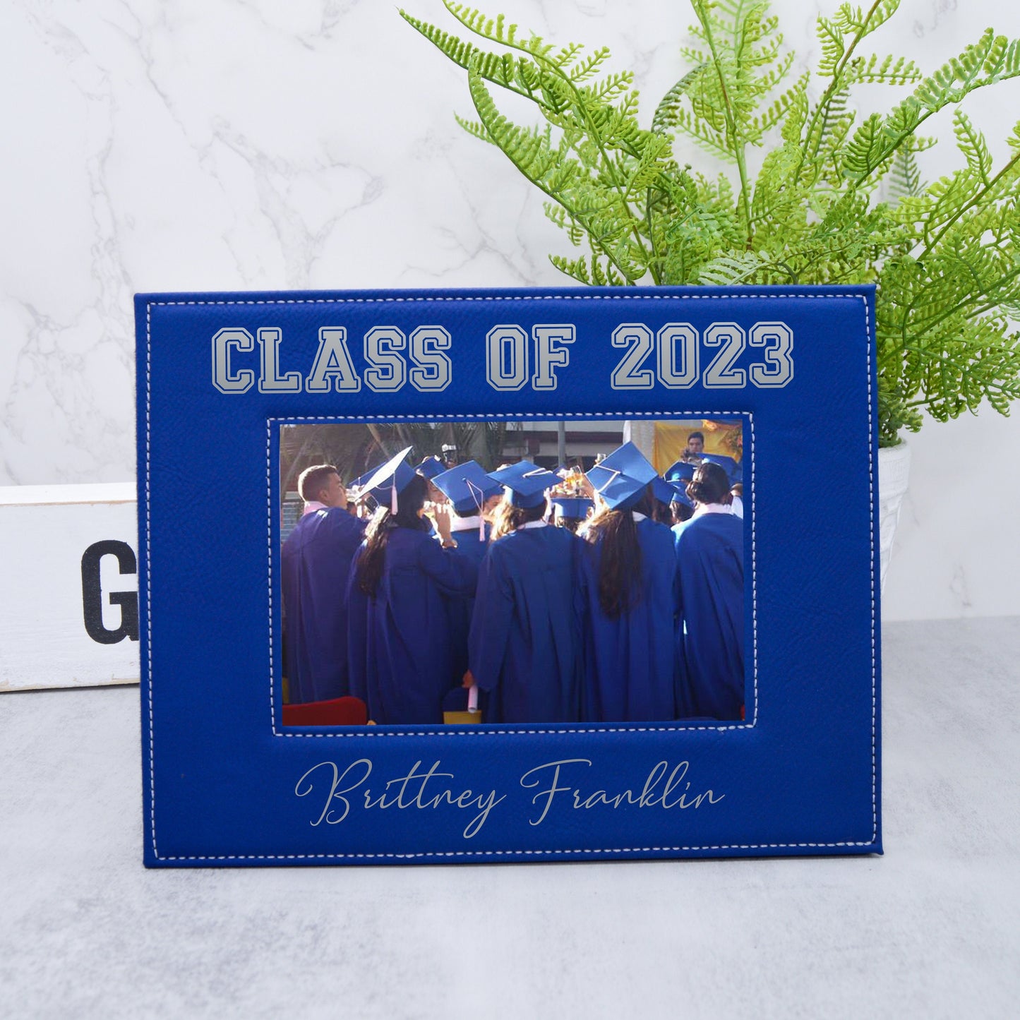 Graduation Picture Frame, Graduation Gifts, High School Graduation, 4x6 Frame, Gift for Graduate, Personalized Frame, Graduation Decor, Grad