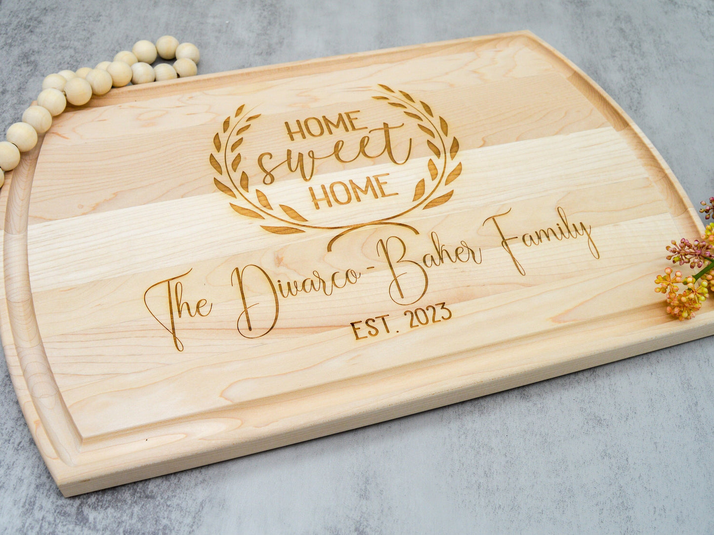 Housewarming Gift | Personalized Engraved Cutting Board