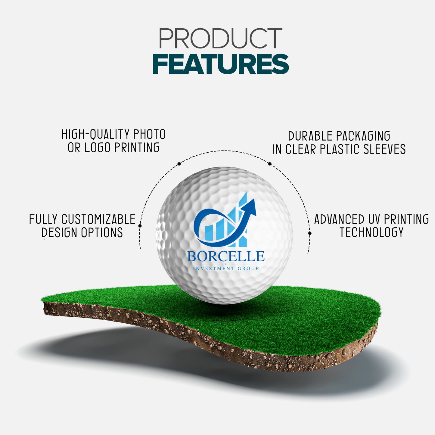 Add Your Logo Golf Balls