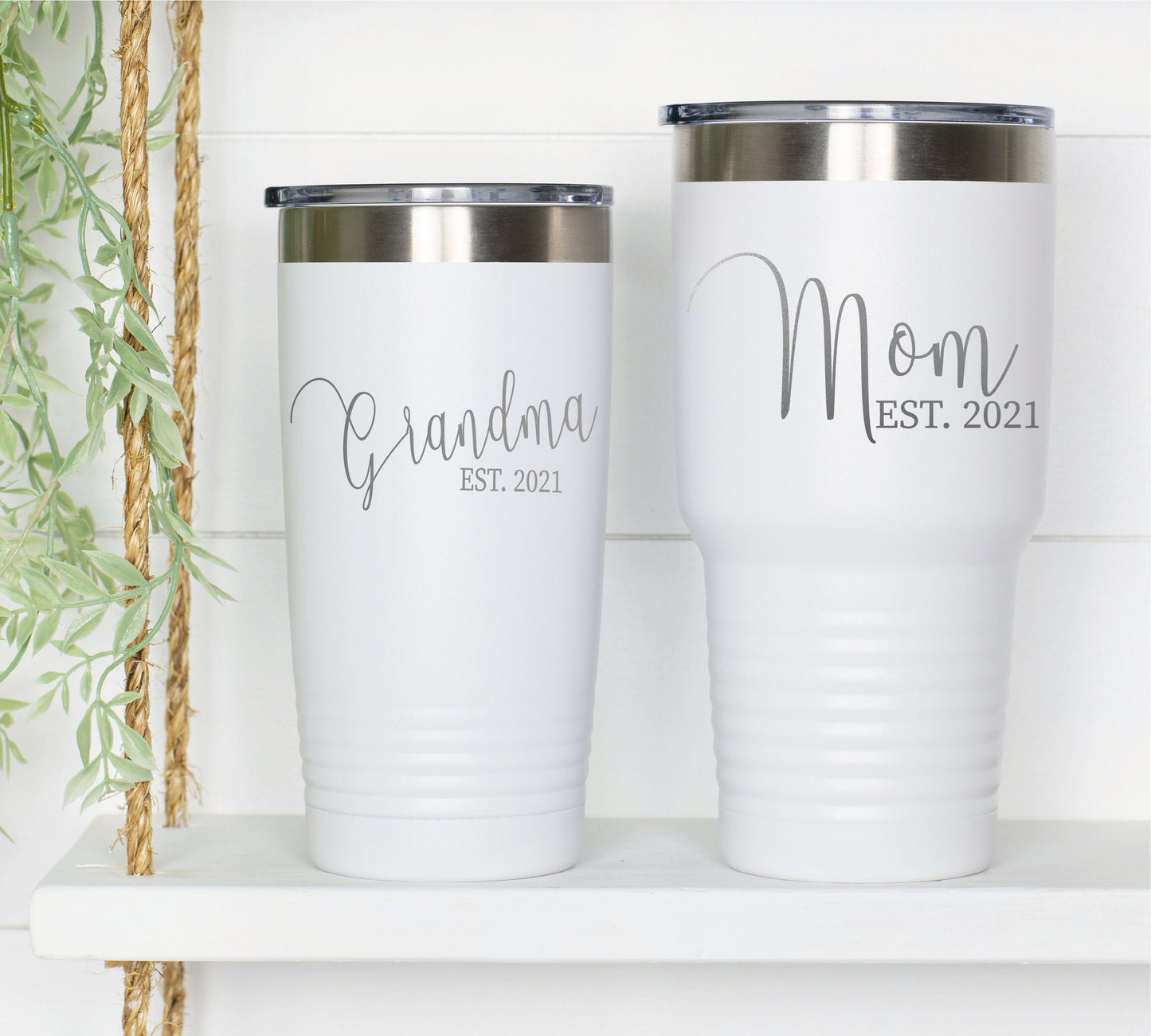 New Grandmother, Grandparent Announcement, Grandma Coffee Tumbler, Grandmother To Be, Grandmother Gift, Grandma Established Mothers Day Gift