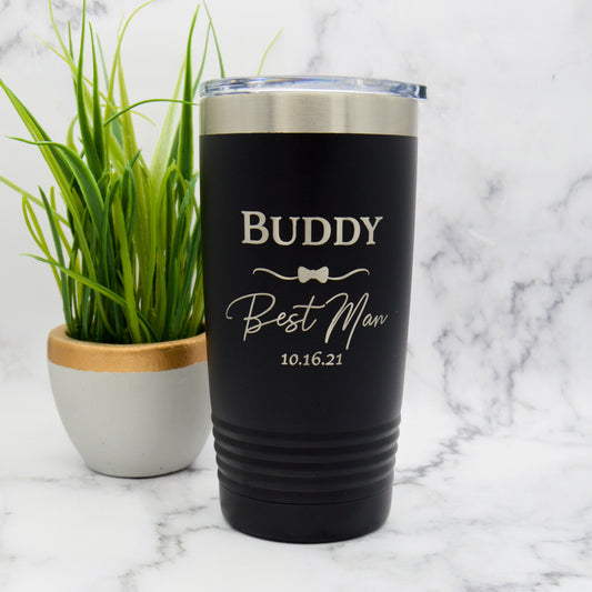Groomsman Tumbler - Best Man Tumbler