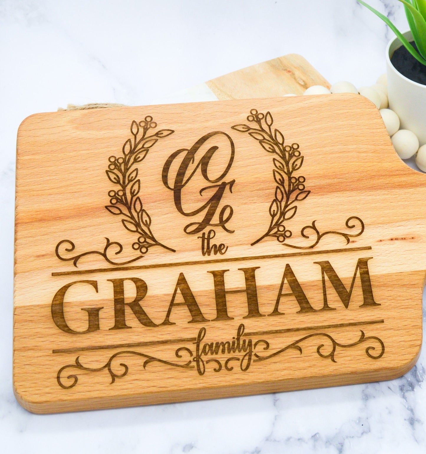 Personalized Engraved Cutting Board | Wedding Gift