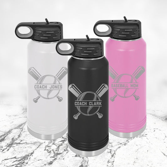 Baseball Coach Gift | Baseball Coach Tumbler | Softball Coach Gift | Personalized Baseball Tumbler | Baseball Water Bottle, Softball Tumbler