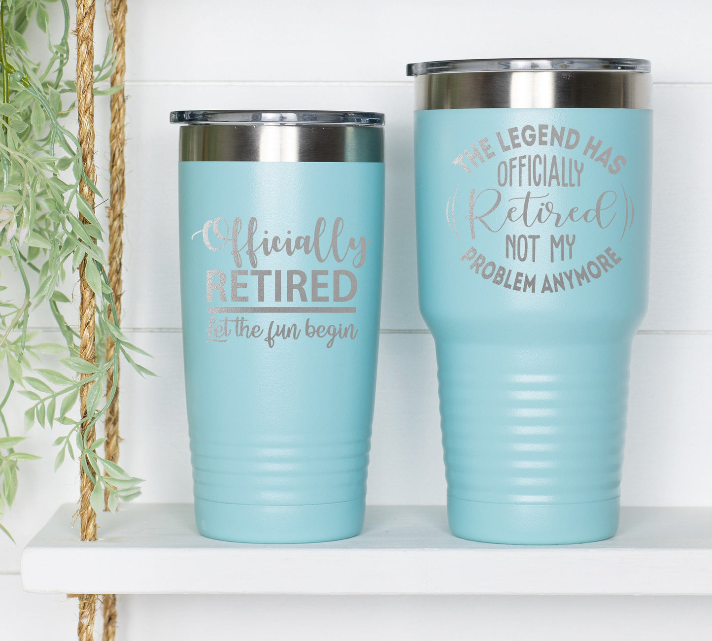 Retired Tumbler, Retirement Tumbler, Retirement Gifts, Retiree Gift, Retirement Gift for Men, Engraved Tumbler, Coworker Retirement
