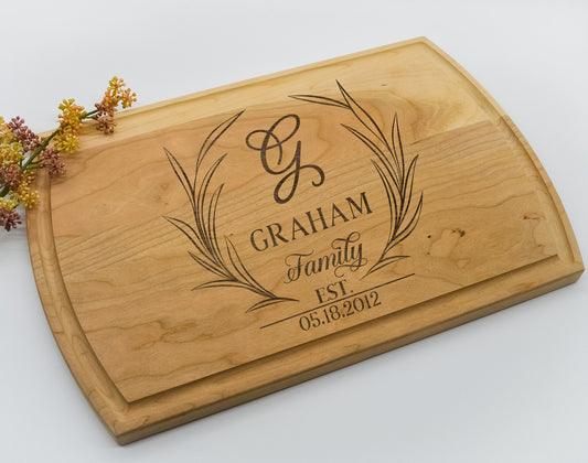 Personalized Engraved Cutting Board | Housewarming Gift