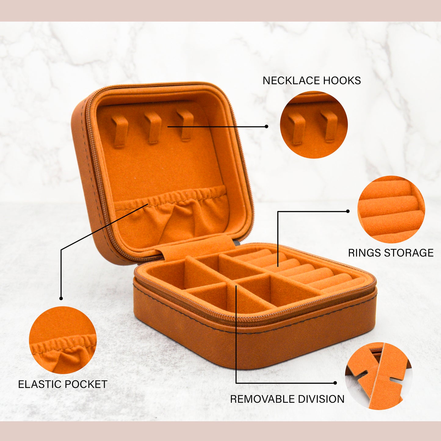 Personalized Jewelry Box, Leather Jewelry Travel Case, Bridesmaid Gifts, Jewelry Organizer, Birthday Gift for Her, Mothers Day Gift, Wedding