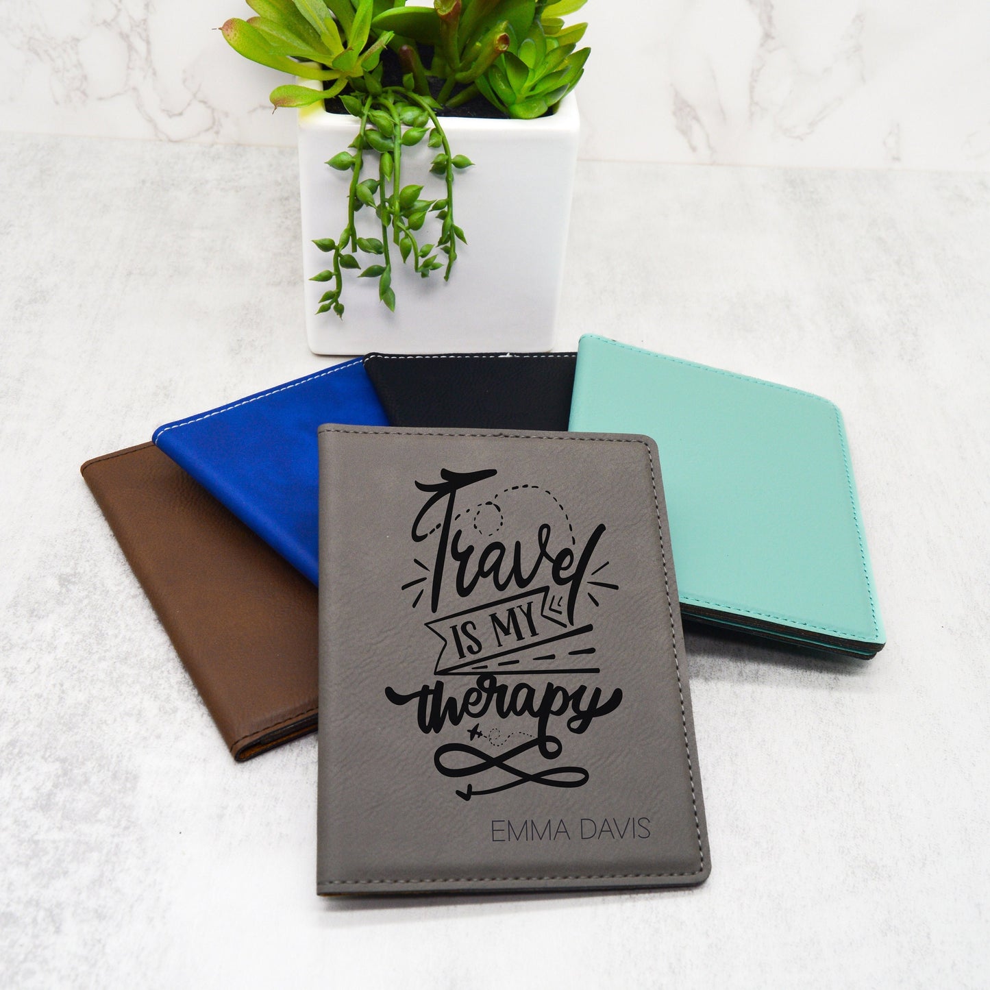 Custom Passport Holder, Passport Case, Leather Passport Wallet, Monogram Passport Holder, Travel Gifts, Travel Accessories,Travel Lover Gift