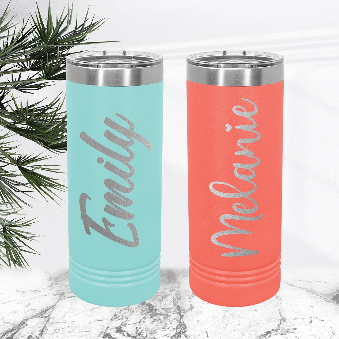 Personalized Tumbler, Insulated Tumbler, Engraved Cup, Custom Tumbler Cup, Tumbler with Straw, Bridesmaid Tumbler, Stainless Steel Cup