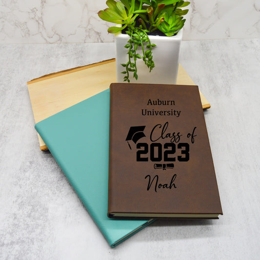 Graduation Journal, Graduation Gifts, College Graduation, Graduation Notebook, Grad Gift, Custom Journal, Gifts for Him,Mens Graduation Gift
