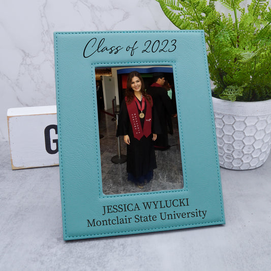 Graduation Frame, Graduation Gifts, High School Grad, 4x6 Frame, Gift for Graduate, Personalized Frame, Picture Frame, Masters Degree Gift