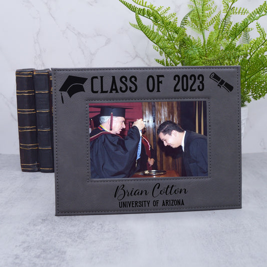 Custom Graduation Frame, Graduation Gifts, High School Grad, Gift for Graduate, College Graduation Picture Frame, Personalized Frame