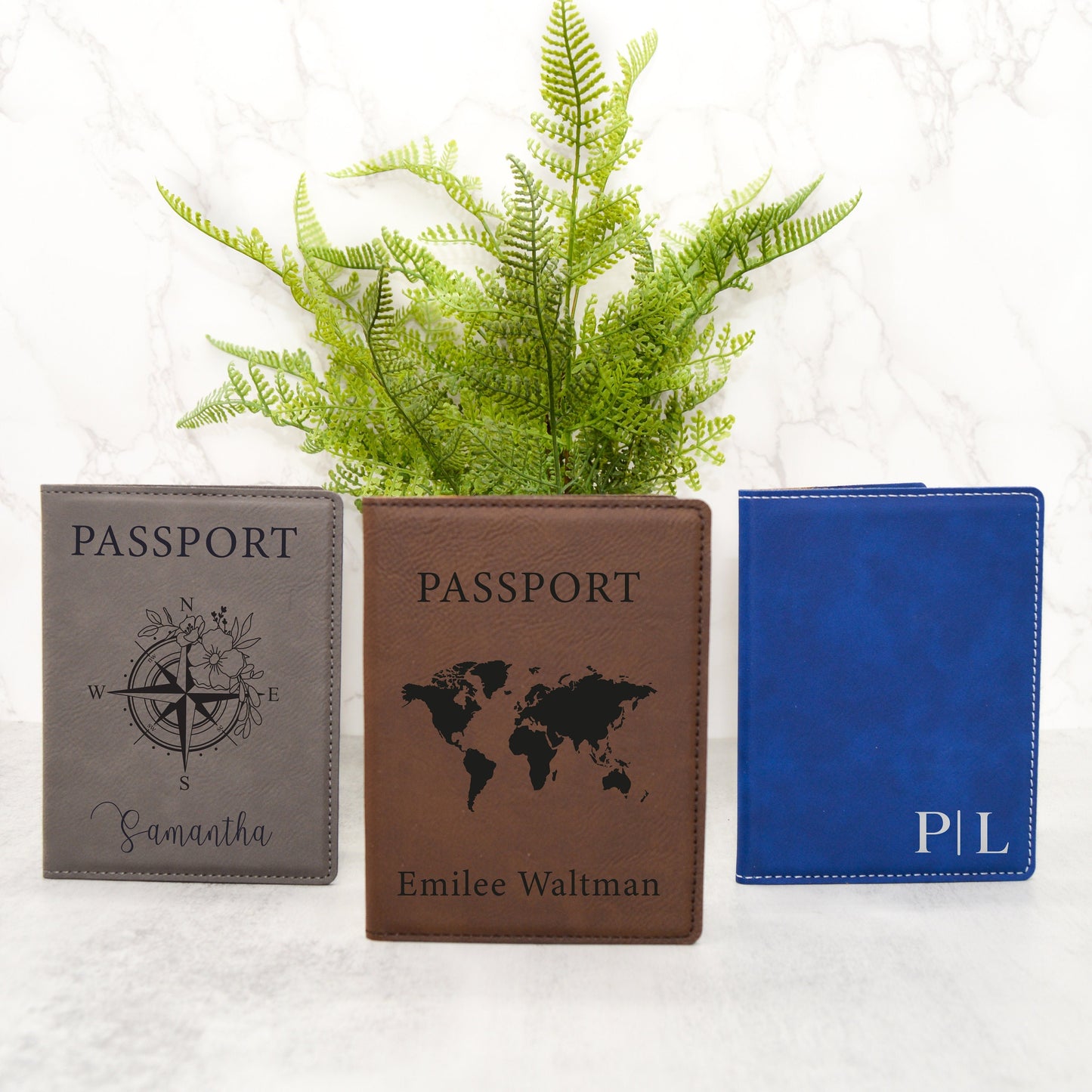 Personalized Passport Cover, Custom Passport Holder, Travel Gifts, Travel Wallet, Gift for Him, Customized Travel Wallet Passport, Honeymoon