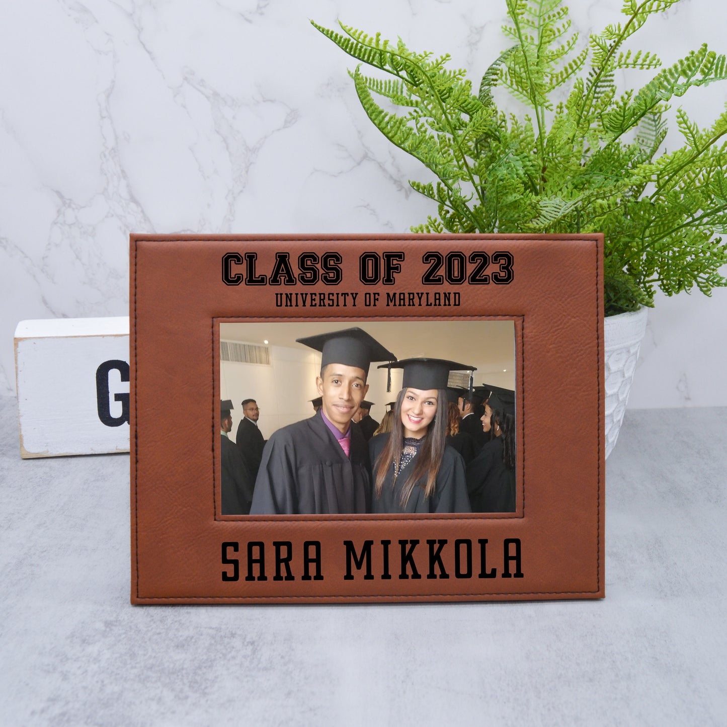 Graduation Gifts, Graduation Frame, High School Grad, 4x6 Frame, Gift for Graduate, Personalized Frame, Graduation Decor,Masters Degree Gift