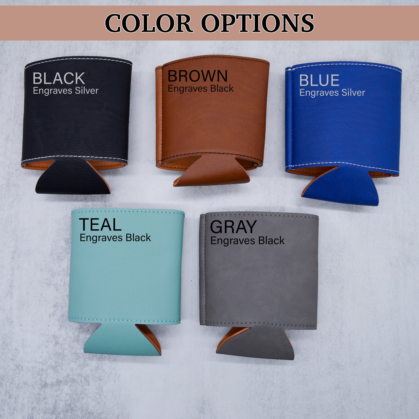 Groomsmen Gift, Personalized Leather Can Holder, Bachelor Party Gift, Best Man Wedding, Groomsmen Proposal, Gift for Dad, Drinking Gift