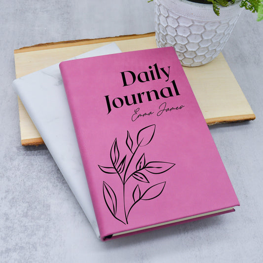Daily Journal, Travel Journal, Inspirational Journal, Adventure Journal, Travel Gift, Camping Journal, Custom Journal, Travel Planner