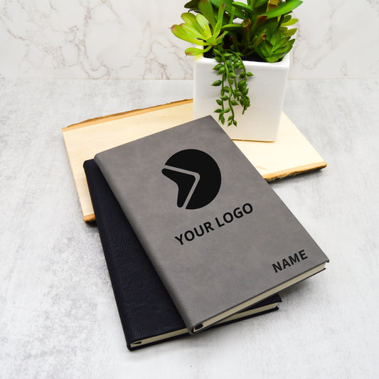Customized Leather Journal, Business Journal, Logo Journal, Notebook Journal, Custom Journal, Business Gift, Business Logo Gifts, Corporate
