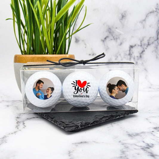 Custom Golf Balls, Valentines Gift, Valentines Day Gift, Golf Gifts, Gift for Husband, Gifts For Him, Golf Lover Gift, Personalized Gift #0081