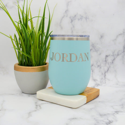 Name Wine Tumbler, Personalized Tumbler, Insulated Tumbler, Custom Tumbler, Name Tumbler, Name Cup, Custom Wine Cup, Wine Lover, Wine Gifts